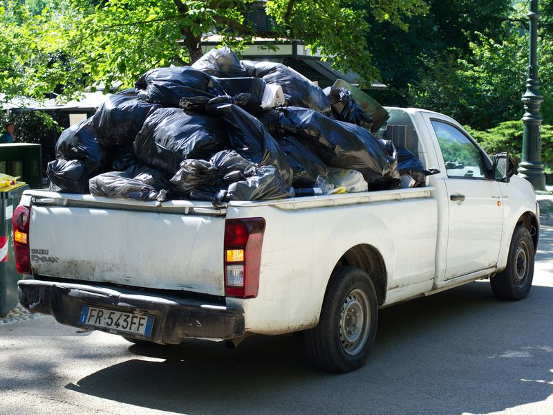 Junk removal work