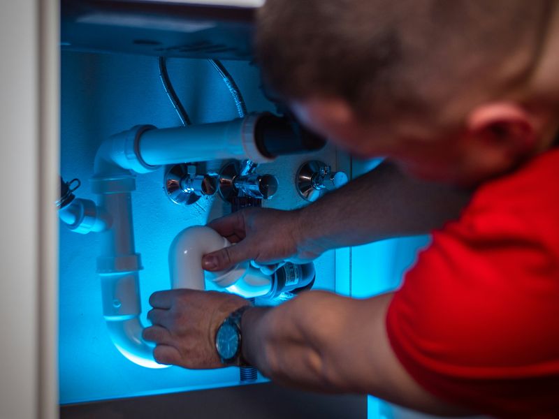 Plumbing work