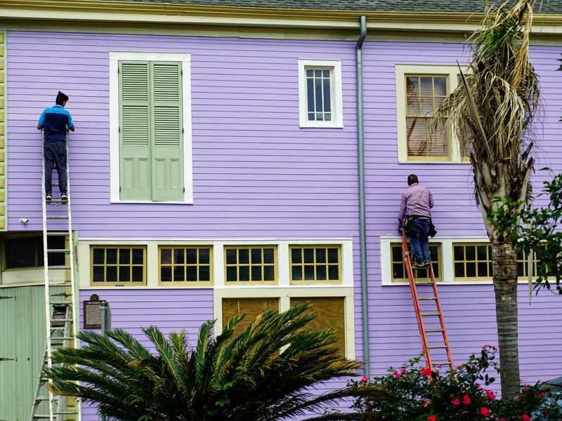 Siding work